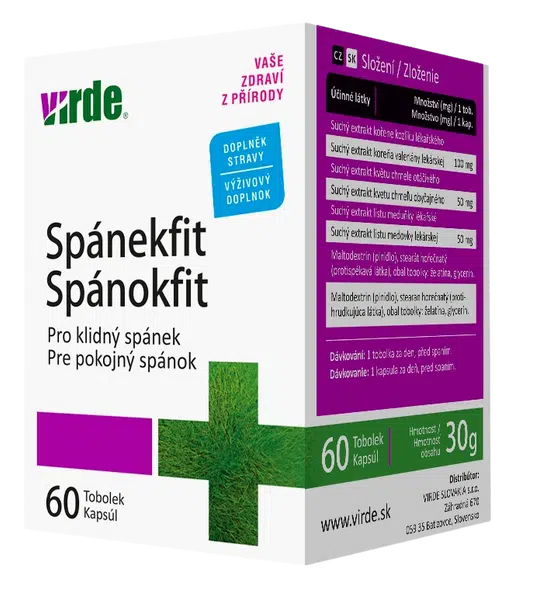 VIRDE Spánekfit 60 tobolek