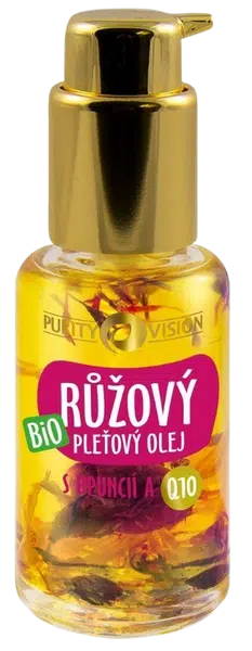 PURITY VISION Bio Růžový pleťový olej 45 ml