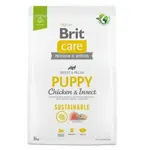 Brit Care Dog Sustainable Puppy Chicken & Insect 3 kg | Granule pro psy