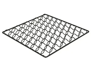 Kuchyňská podložka 18x18 cm, černá