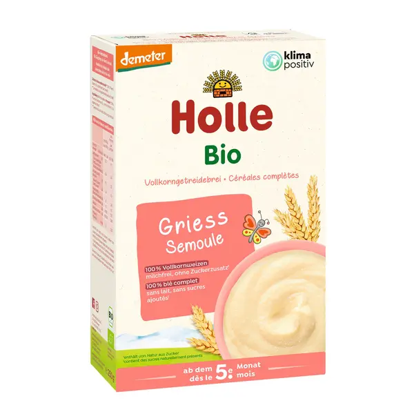 HOLLE Bio krupičná kaše 250 g