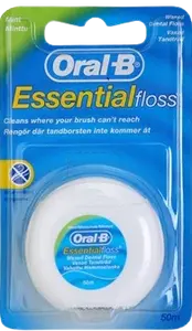 ORAL-B EssentialFloss Mint Wax Dentální nit 50 m