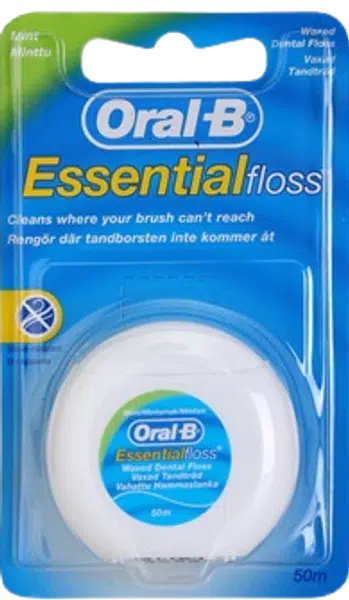 ORAL-B EssentialFloss Mint Wax Dentální nit 50 m
