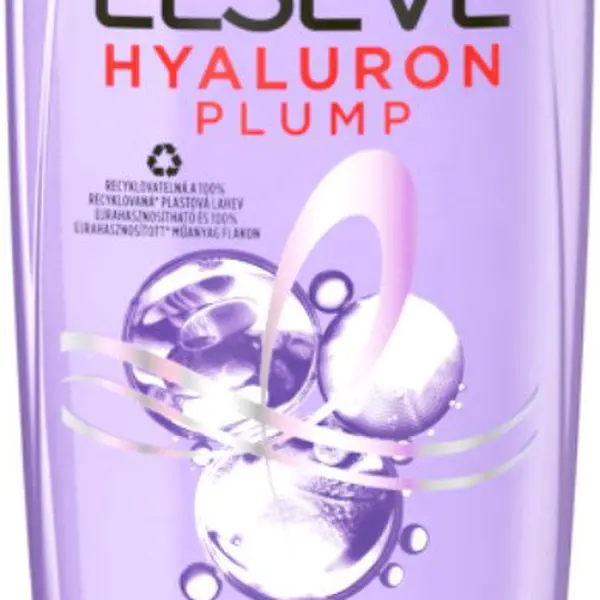 L'ORÉAL PARIS ELSEVE Hyaluron Plump 72H Hydratační šampon s kyselinou hyaluronovou 400 ml