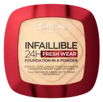 L'ORÉAL PARIS Infaillible 24h fresh wear Foundation in powder make up v pudru 130, 9 g