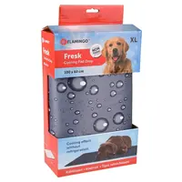 FLAMINGO Chladiaca podložka sivá vzor kvapky XL 100 x 60 cm 1 ks