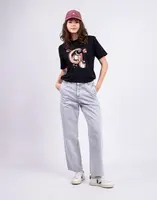 Carhartt WIP W' Pierce Pant Straight Black chalk wash 30