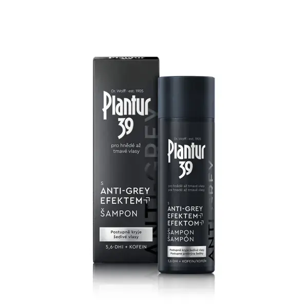 PLANTUR 39 Šampón s Anti-Grey efektom 200 ml