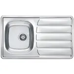 Alveus Nerezový drez Zoom 30, 86 x 50 cm