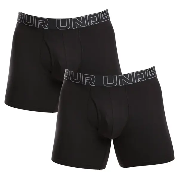 Under Armour 3PACK pánské boxerky černé (1383889 001) 4XL