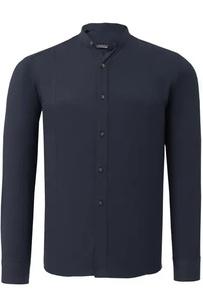 G986 DEWBERRY MEN'S SHIRT-NAVY BLUE
