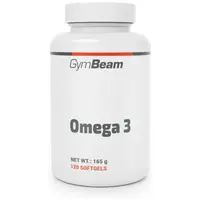 GymBeam OMEGA 3 - 120 CAPS Zdravý tuk, , velikost