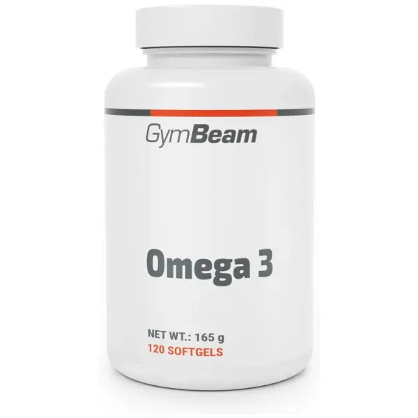 GymBeam OMEGA 3 - 120 CAPS Zdravý tuk, , velikost