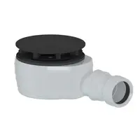 Sifón k vaničke DN40 Polysan čierna plast 17916B
