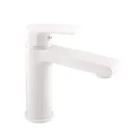 RAV SLEZÁK Colorado umývadlová batéria bez výpuste biela matná CO128.5BMAT