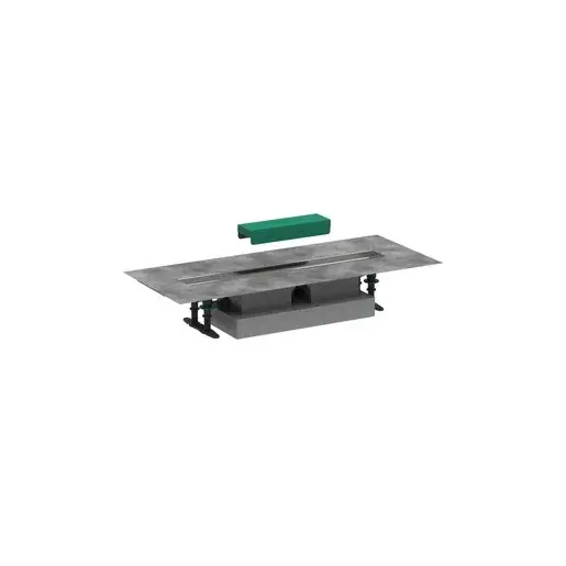 Hansgrohe uBox Universal úplná sada pre plochú inštaláciu 60 cm nerez 56016180