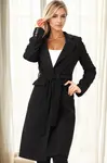 Z9739 DEWBERRY WOMEN'S COAT-BLACK