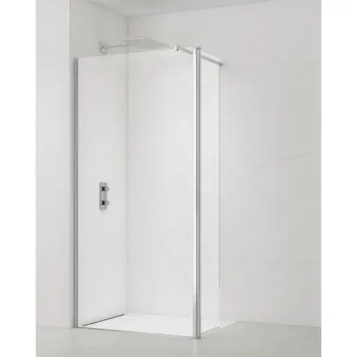 Sprchová zástena Walk-in 100 cm SAT SATBWI100PRROZ