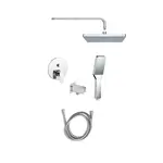 Sprchový systém SAT Project vrátane podomietkového telesa chróm SATBPSETPRO4