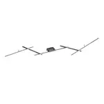 Trio Arvin led stropné osvetlenie čierna 628410532 TR628410532