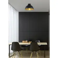 Stropné osvetlenie Reality Jimmy čierna R60121002