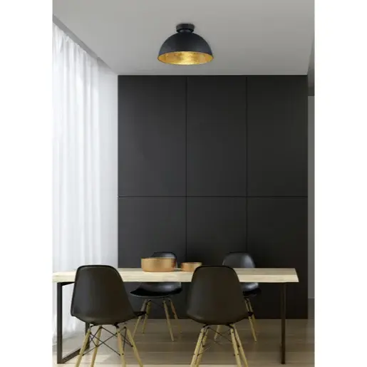 Stropné osvetlenie Reality Jimmy čierna R60121002