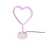 LED stolová lampa Reality Heart biela R55210101