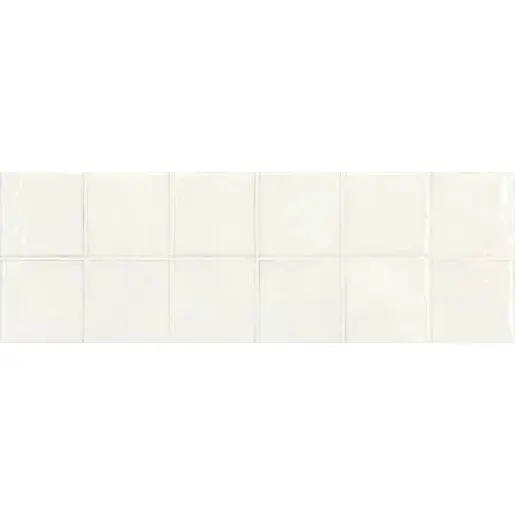 Dekor Rako Majolika svetlo šedá 20x60 cm lesk WARVE144.1