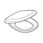 Wc doska softclose GROHE z duroplastu alpská biela 42467000