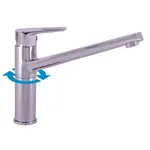 RAV SLEZÁK Colorado drezová batéria s otočným ramienkom chróm CO204.5