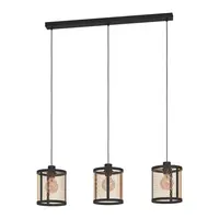 Závesné osvetlenie Eglo DELLOW čierna 43605