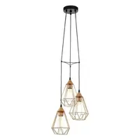 Závesné osvetlenie Eglo TARBES čierna 94196