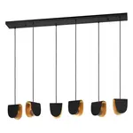 Závesné osvetlenie Eglo SERENARA zlatá 390184