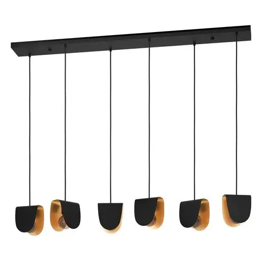 Závesné osvetlenie Eglo SERENARA zlatá 390184