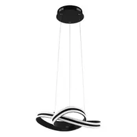 LED závesné osvetlenie Eglo CORREDERA čierna 99249