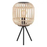 Stolová lampa Eglo BORDESLEY čierna 43218