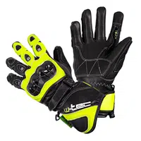 Motocyklové rukavice W-TEC Supreme EVO černo-zelená XXL