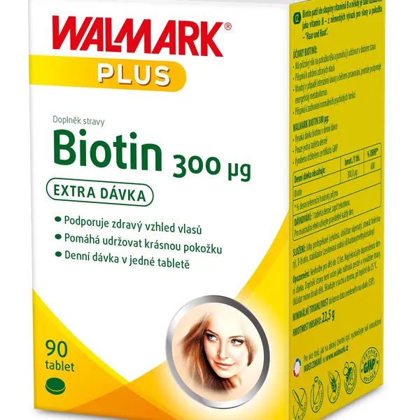 Walmark Biotin 300 µg 90 tablet