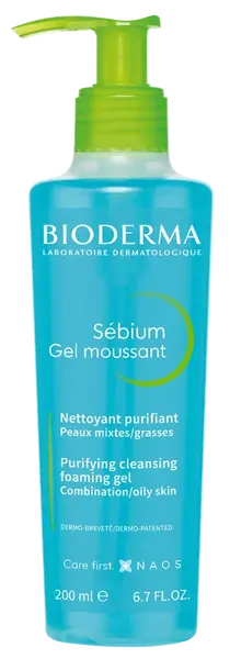 BIODERMA Sébium gel moussant 200 ml