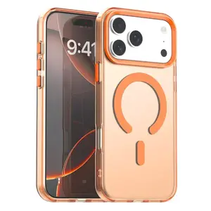 Techsuit CandyCase MagSafe, iPhone 17 Pro, oranžový
