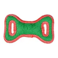 Duvo+ Vánoční hračka z gumy kost 19,5x11x3cm