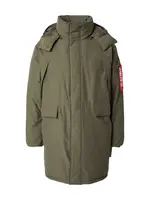 ALPHA INDUSTRIES Zimná parka  zelená