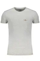 Pánske sivé tričko s krátkym rukávom