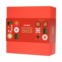 Nutrend ADVENTNÍ KALENDÁŘ 2025 červený