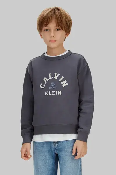 Dětská bavlněná mikina Calvin Klein Jeans