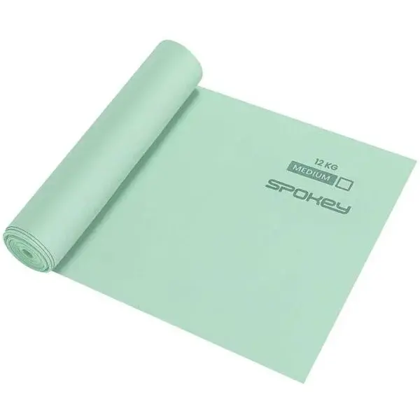 Spokey RIBBON TEX MEDIUM Posilňovacia guma, zelená, veľkosť