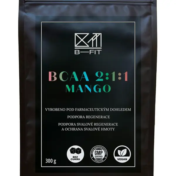 B-Fit Club BCAA 2:1:1 mango 300 g