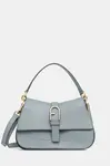 Kožená kabelka Furla modrá barva, WB01032.BX2045.3963S