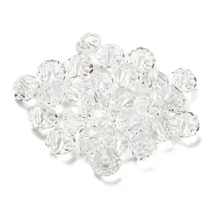 Transparent Electroplate Glass Beads