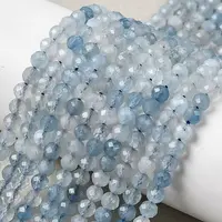 Natural Aquamarine Beads Strands